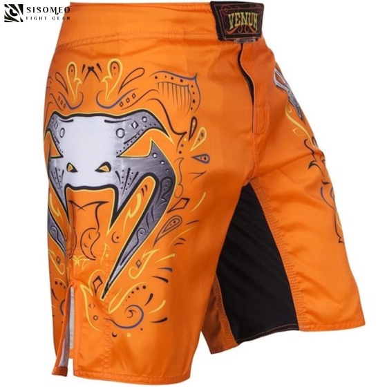 Venum Fight Shorts Santa Muerte 2.0 Orange 