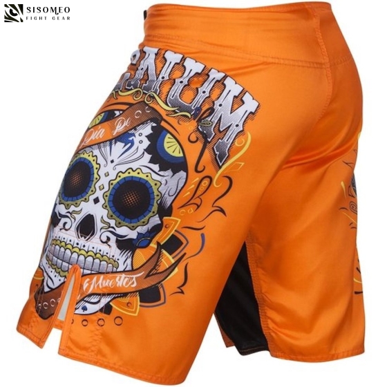 Venum Fight Shorts Santa Muerte 2.0 Orange 