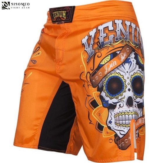 Venum Fight Shorts Santa Muerte 2.0 Orange 