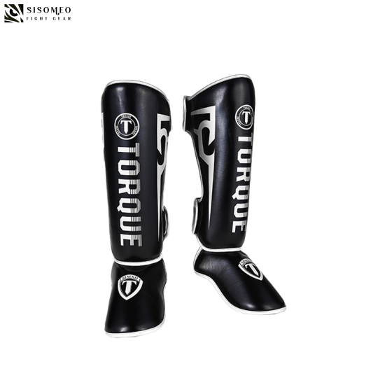 GIÁP CHÂN BẢO HỘ TORQUE SHINGUARDS - ĐEN TRẮNG