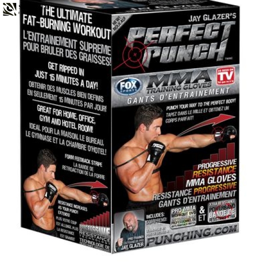 BỘ GĂNG MMA KÈM DÂY KHÁNG LỰC PERFECT PUNCH - MMA TRAINING GLOVES 