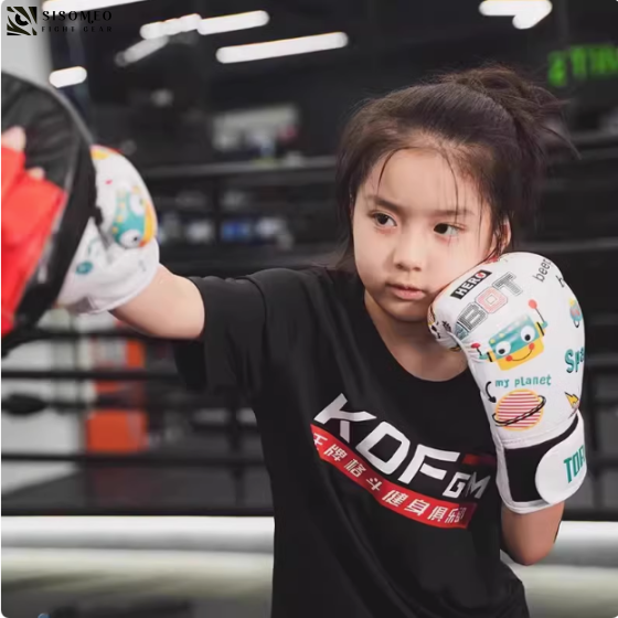 Găng Tay Boxing Trẻ Em Khủng Long TORQUE ( KIDS Boxing Gloves ) 