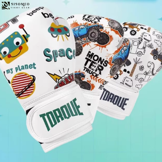 Găng Tay Boxing Trẻ Em Khủng Long TORQUE ( KIDS Boxing Gloves ) 
