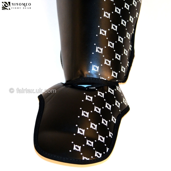 Giáp chân muaythai Fairtex Black Shin Pads  - Black