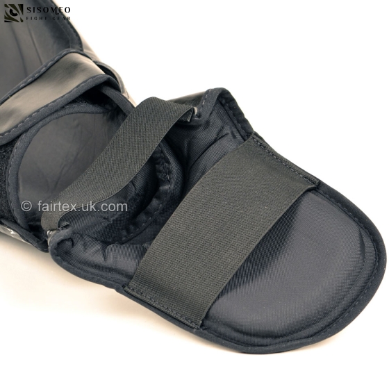 Giáp chân muaythai Fairtex Black Shin Pads  - Black