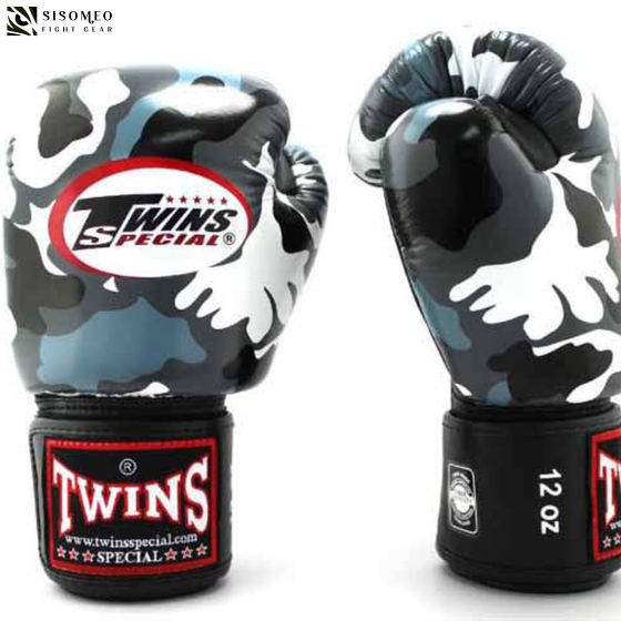 GĂNG BOXING TWINS CAMO GRAY