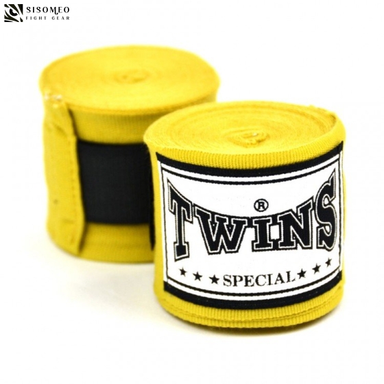 BĂNG ĐA QUẤN TAY TWINS BOXING HAND WRAPS CH-5 - VÀNG