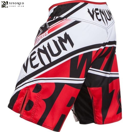 Venum Wand's CONFLICT MMA Shorts Black Ice Red