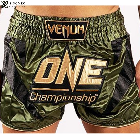 QUẦN MUAYTHAI VENUM ONE CHAMPIONSHIP - GREEN