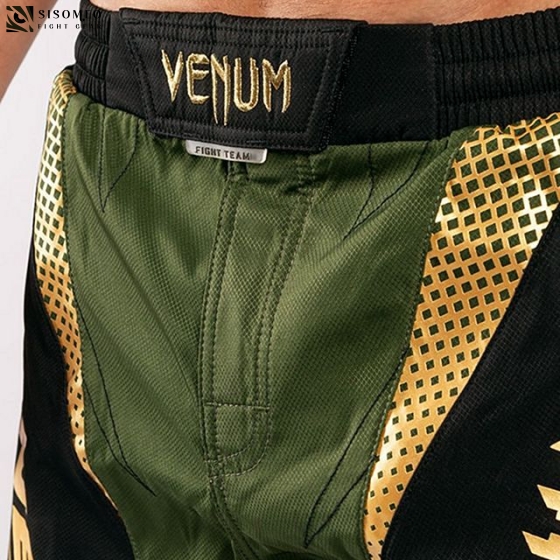 Venum X ONE FC Fightshorts - Venum Khaki - Black
