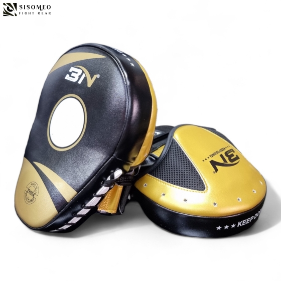  ĐÍCH ĐẤM BN - VÀNG ĐEN - FOCUS MITTS BN