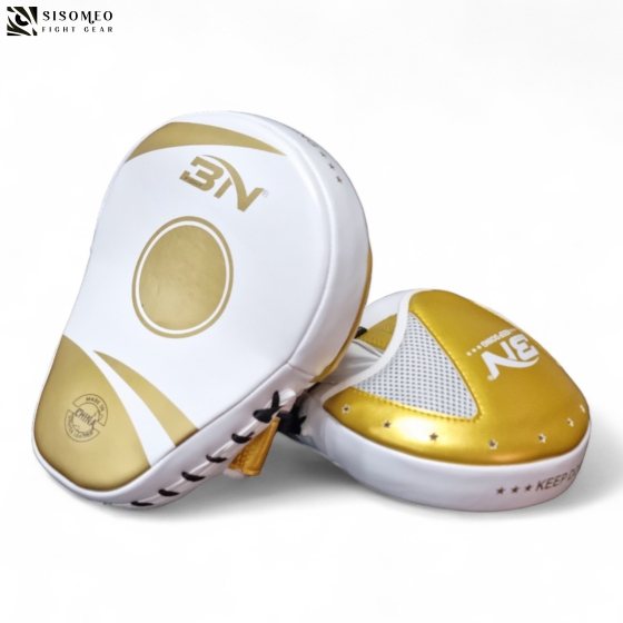 ĐÍCH ĐẤM BN - TRẮNG VÀNG - FOCUS MITTS BN