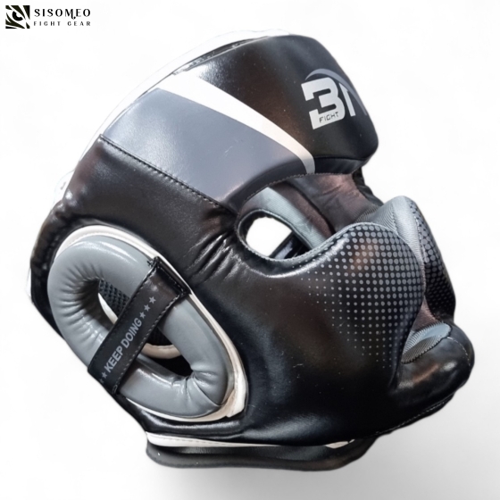 GIÁP BẢO HỘ ĐẦU BN XÁM ĐEN - BN HEAD GEAR