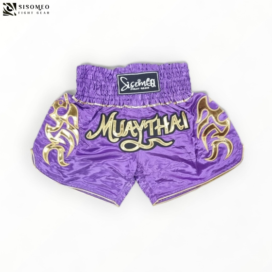 QUẦN MUAY THAI SISOMEO BS001 - TÍM